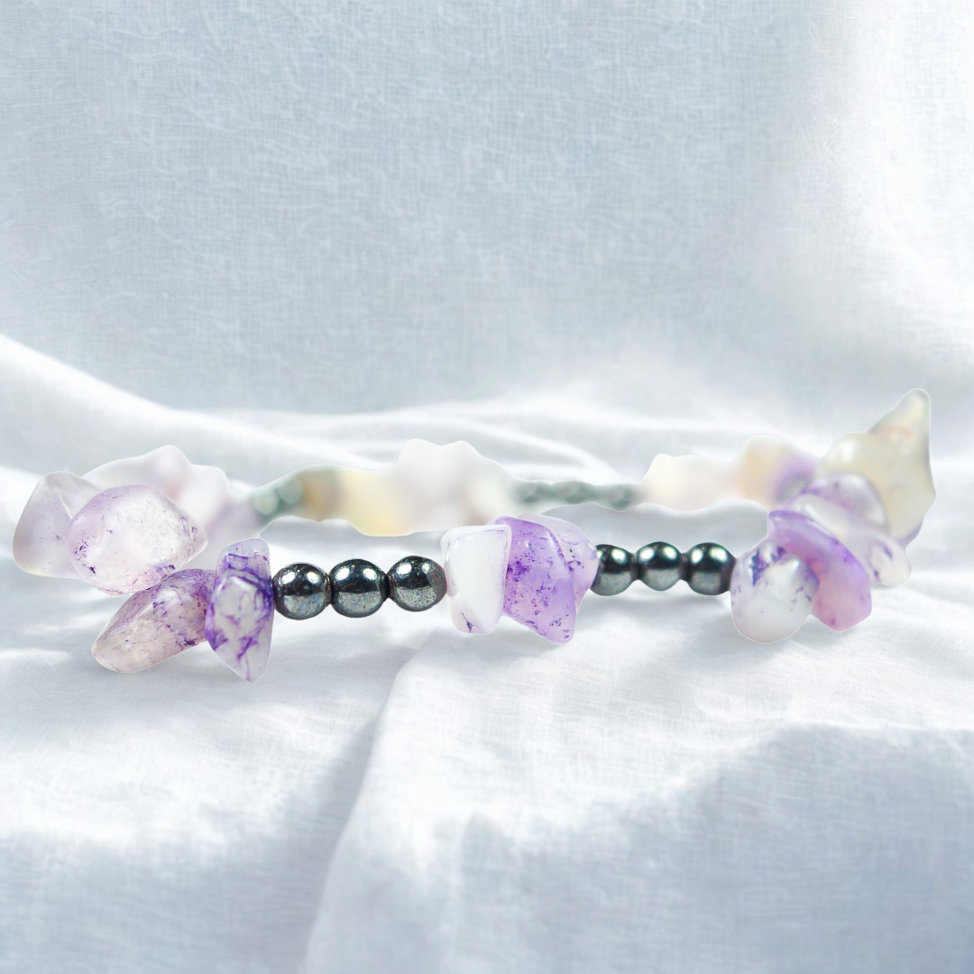 Pulsera Amatista Acerina