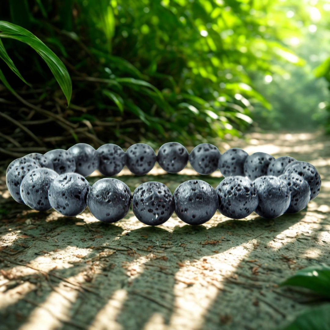 Pulsera Piedra Volcanica