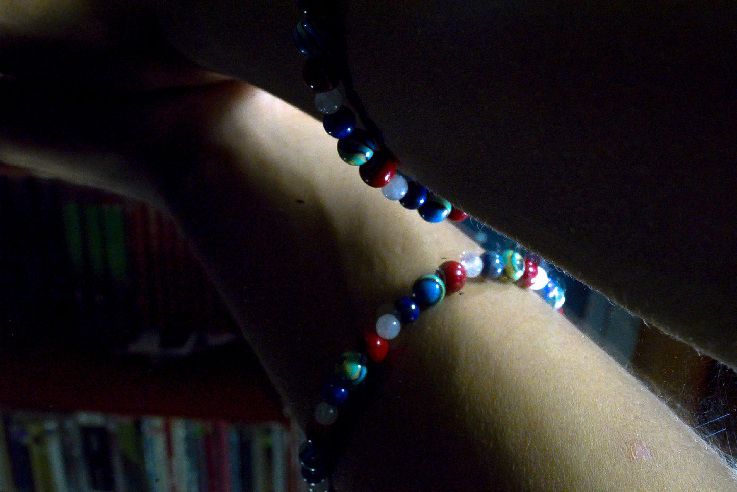 Pulsera Coral Lapislázuli Malaquita