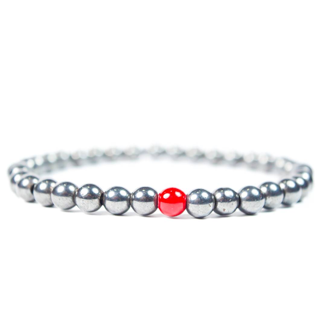 Pulseras Acerina Natural Con Coral