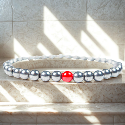 Pulseras Acerina Natural Con Coral