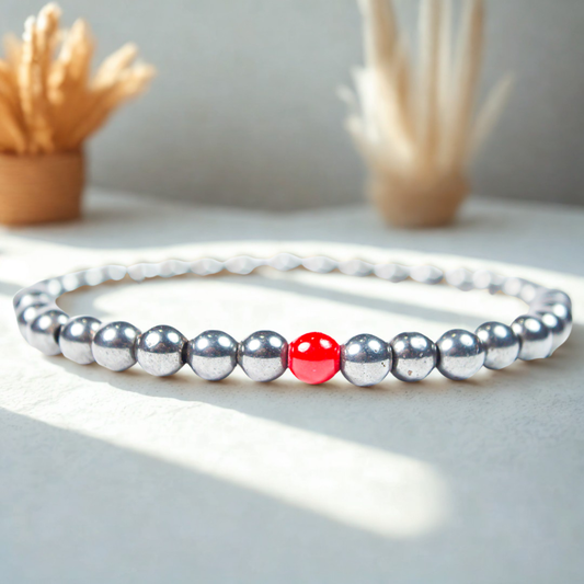 Pulseras Acerina Natural Con Coral