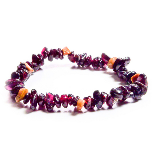 Pulsera Granate Chip